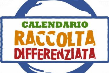 Calendario Raccolta differenziata e vegetali anno 2026